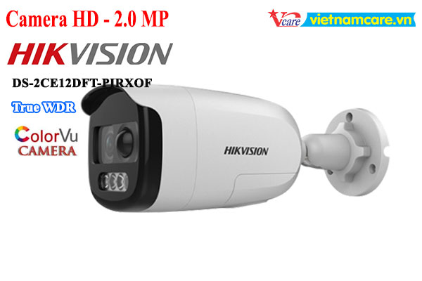 Camera Thân HDTVI FULL HD1080P HIKVISION DS-2CE12DFT-PIRXOF