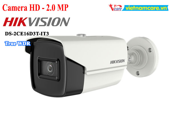 Camera Thân HD-TVI 2.0 Megapixel HIKVISION DS-2CE16D3T-IT3