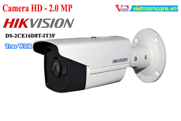 Camera Thân HD-TVI 2.0 Megapixel HIKVISION DS-2CE16D8T-IT3F