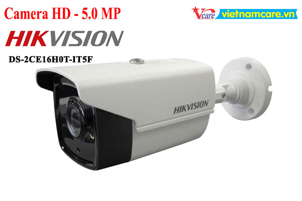 Camera HDTVI 5.0MP HIKVISION DS-2CE16H0T-IT5F
