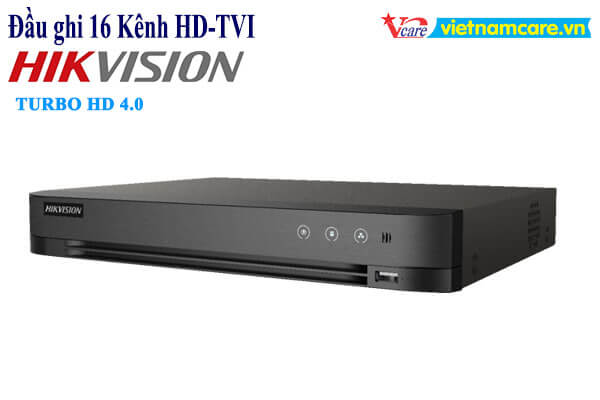 Đầu ghi 16 kênh HDTVI 5MP H.265+ Hikvision DS-7216HUHI-K2