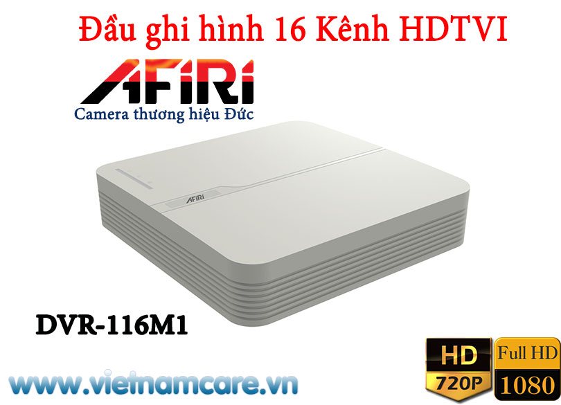 Đầu ghi hình HD-TVI 16 kênh AFIRI DVR-116M1